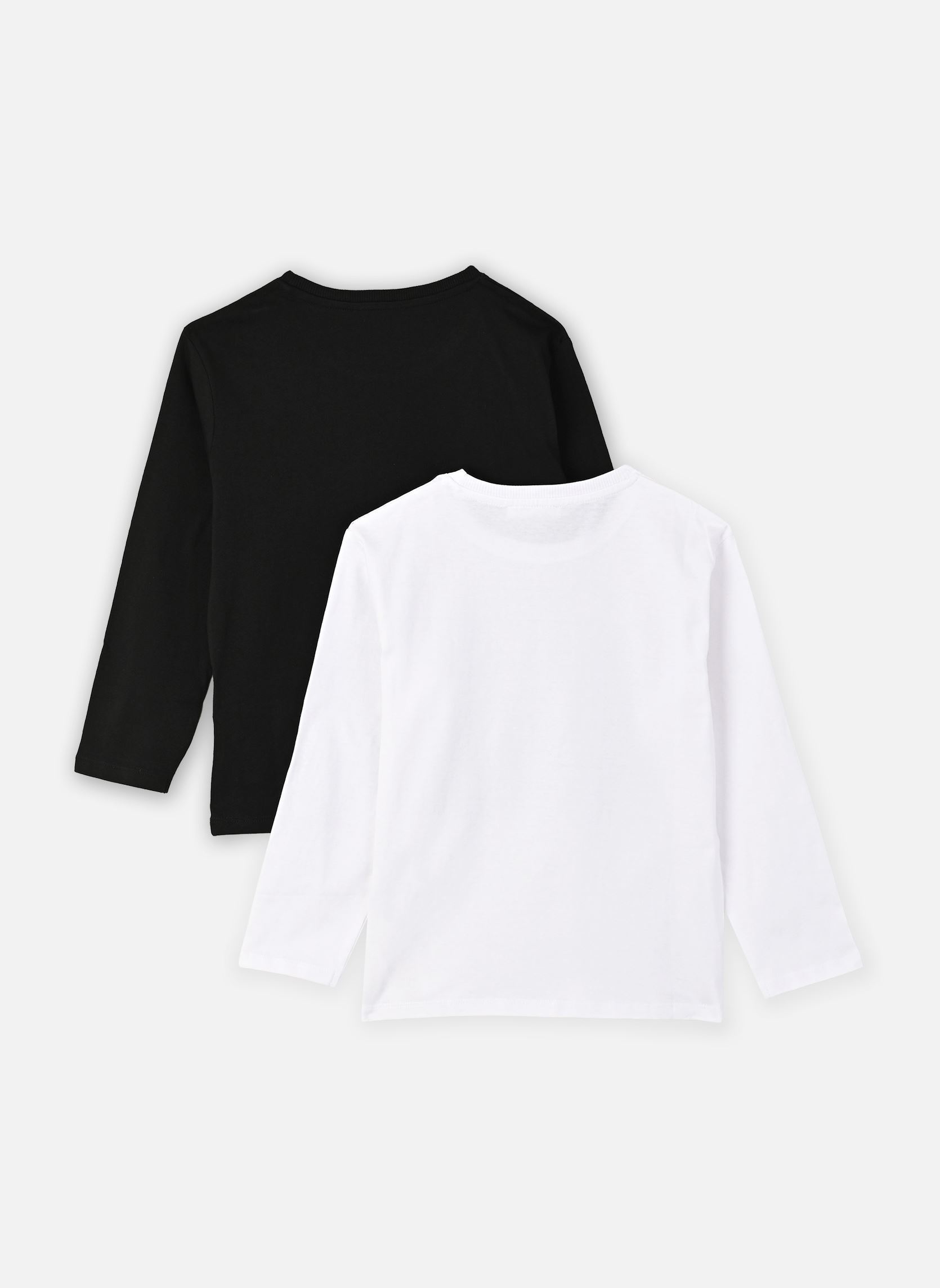 Tee-shirts TEELOTKIDAL2 garçon noir MADE BY Tee-shirts TEELOTKIDAL2 garçon noir NOIR / LUCENT WHITE