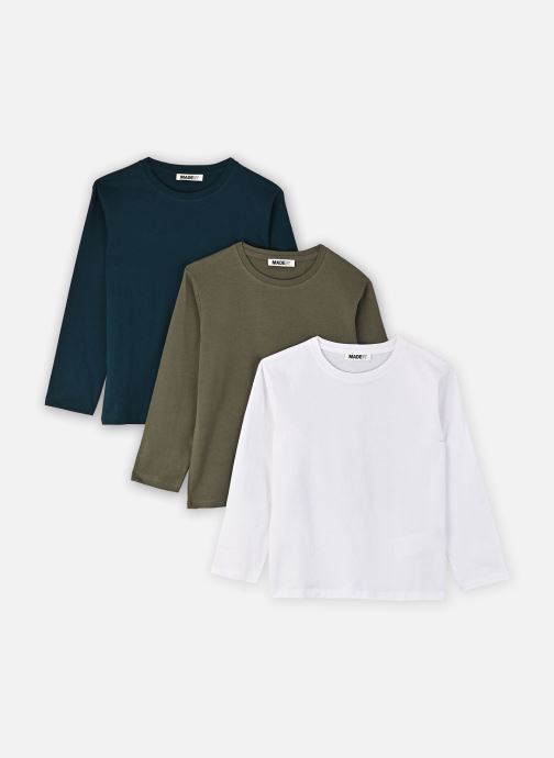 MADE BY Tee-shirts TEELOTKIDAL3 garçon blanc