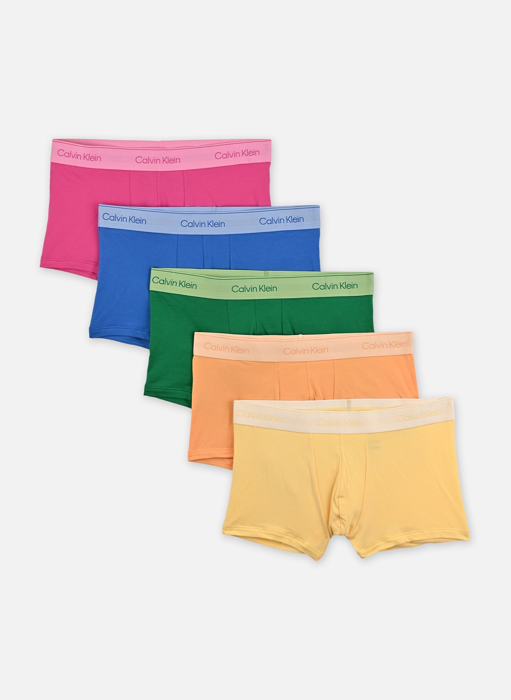 Vêtements Calvin Klein Lot de 5 boxers taille basse Cotton St pour