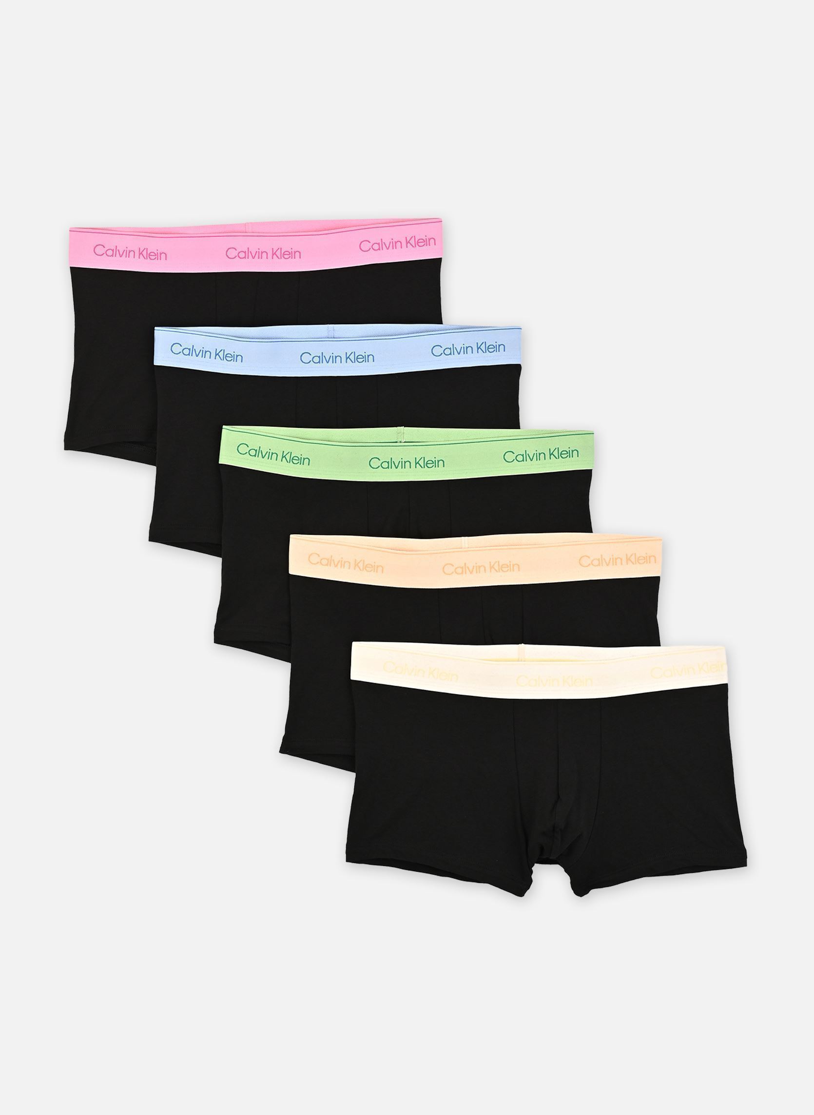 Vêtements Calvin Klein Lot de 5 boxers taille basse Cotton St pour