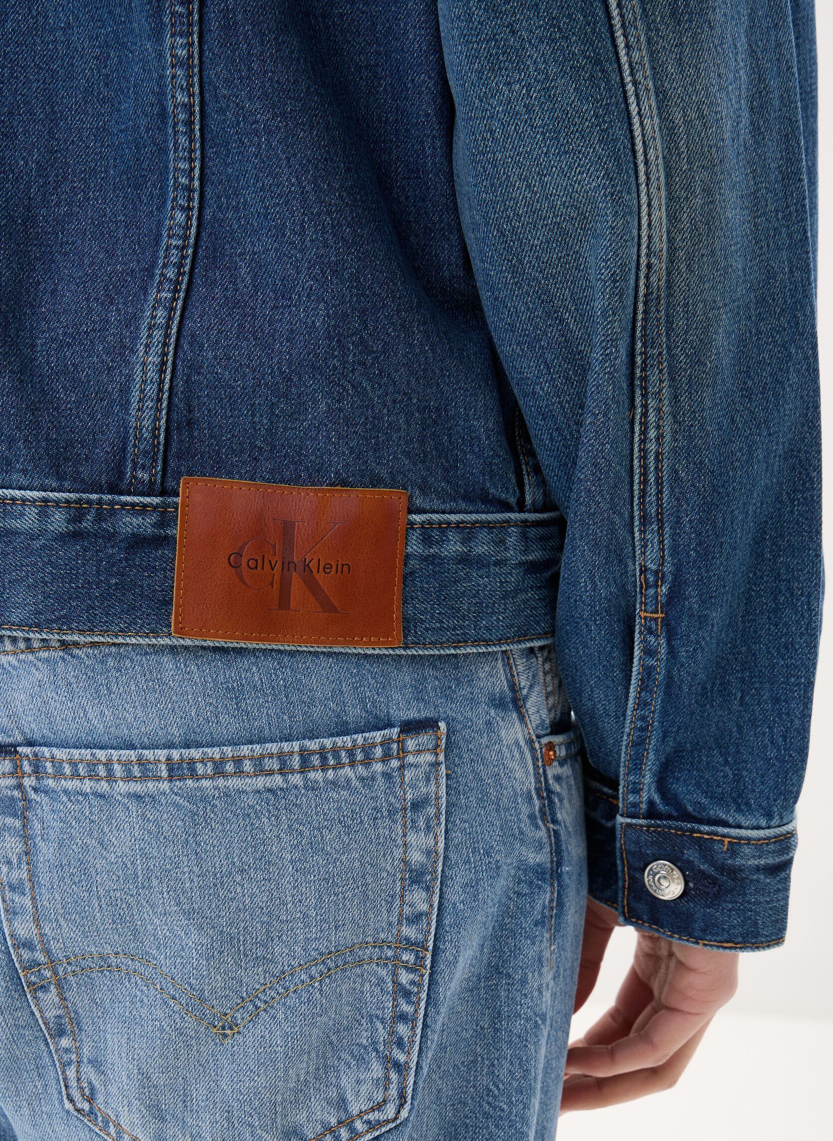 Vestes en jean 90S Horizon Trucker homme bleu Calvin Klein Jeans Vestes en jean 90S Horizon Trucker homme bleu BLUE