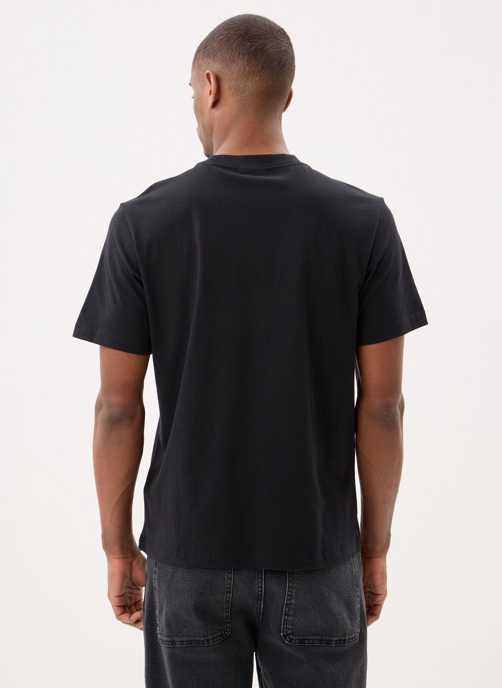 Tee-shirts 20S March Graphic Se homme noir Calvin Klein Jeans Tee-shirts 20S March Graphic Se homme noir BLACK