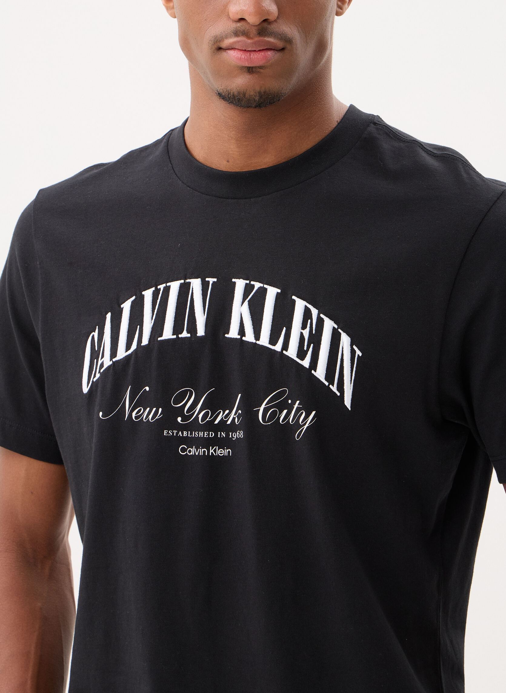 Tee-shirts 20S March Graphic Se homme noir Calvin Klein Jeans Tee-shirts 20S March Graphic Se homme noir BLACK