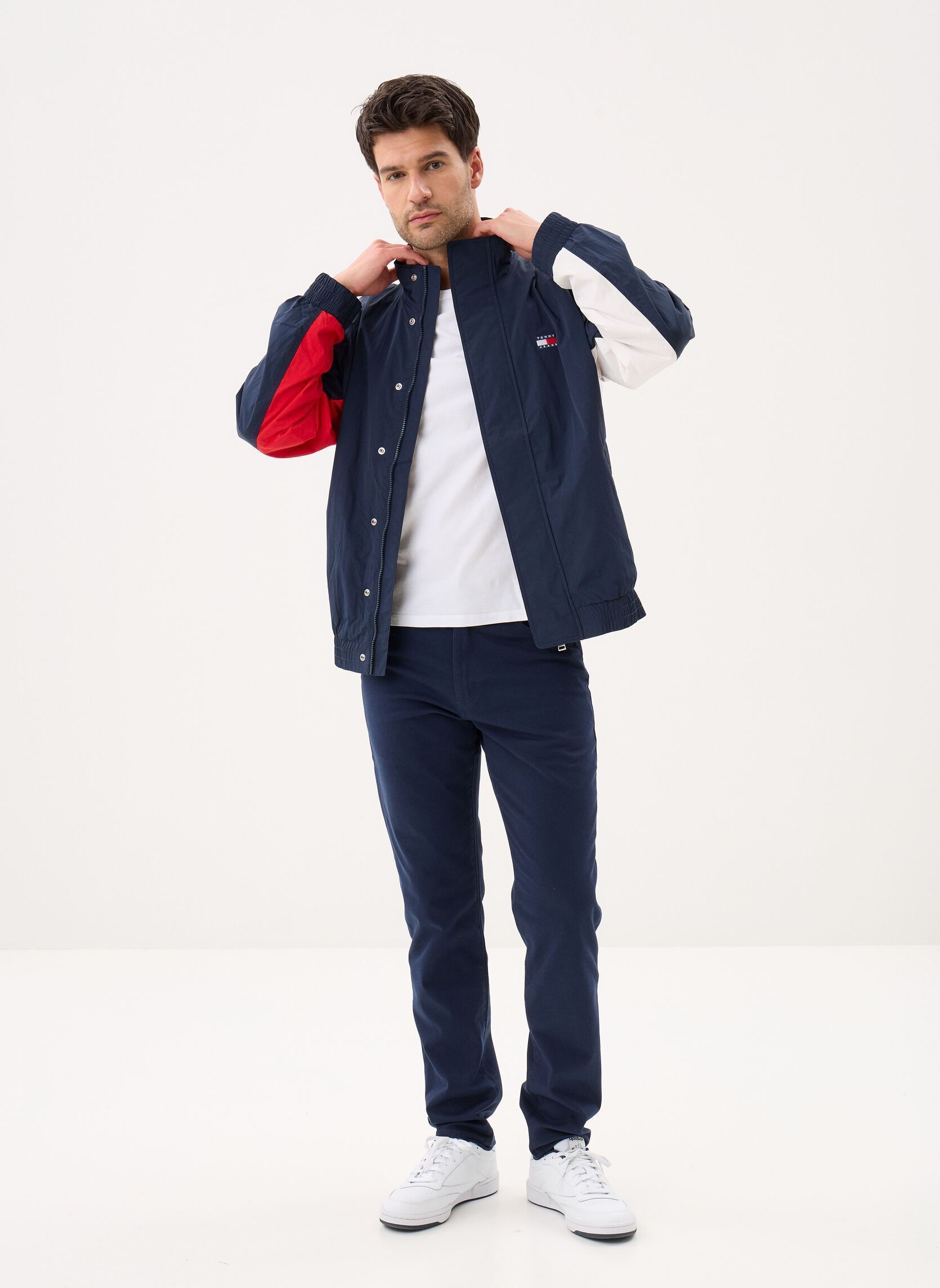 Blousons Tjm Heritage Flag Ja DM0DM22738 homme bleu Tommy Jeans Blousons Tjm Heritage Flag Ja DM0DM22738 homme bleu DARK NIGHT NAVY