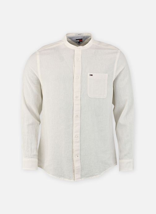 Tommy Jeans Hemden Tjm Reg Linen Mx Ban DM0DM22756 herren weiß