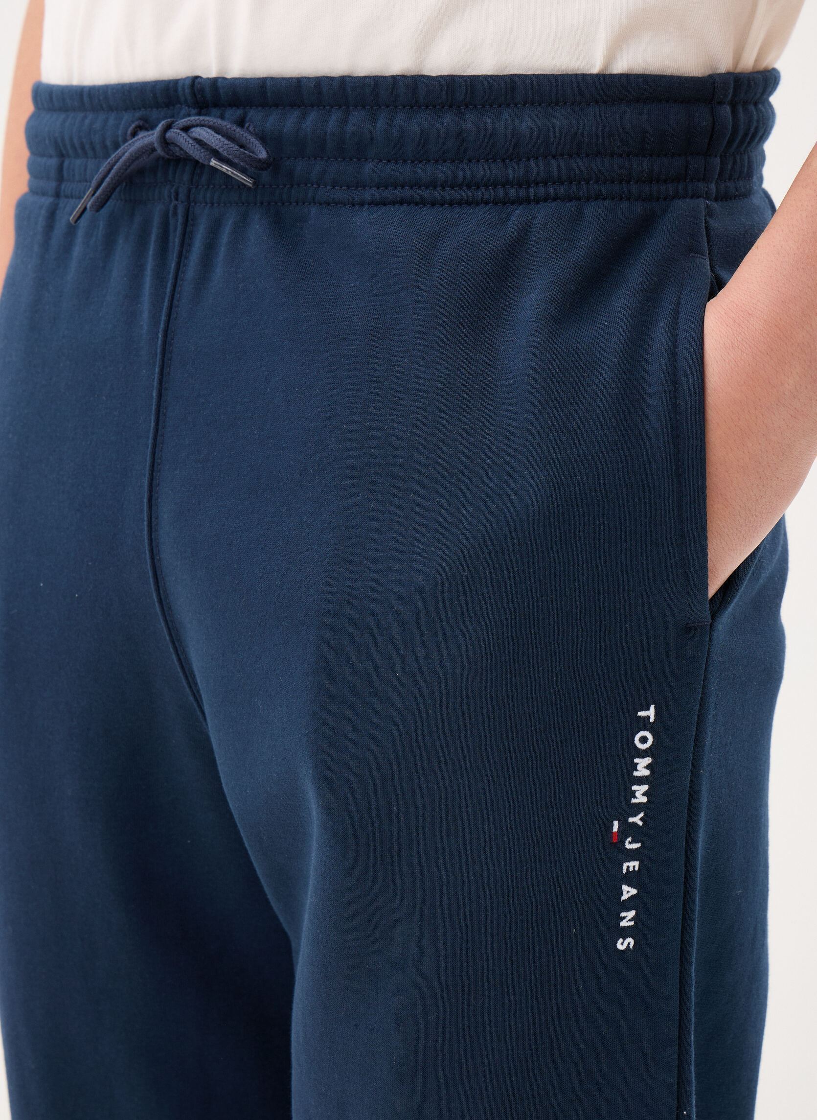 Jogginghosen Tjm Reg Linear Sweat DM0DM23014 herren blau Tommy Jeans Jogginghosen Tjm Reg Linear Sweat DM0DM23014 herren blau DARK NIGHT NAVY