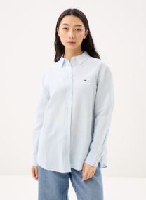 Langarm-Hemden Tjw Rlx Linen Shirt DW0DW22209 damen blau