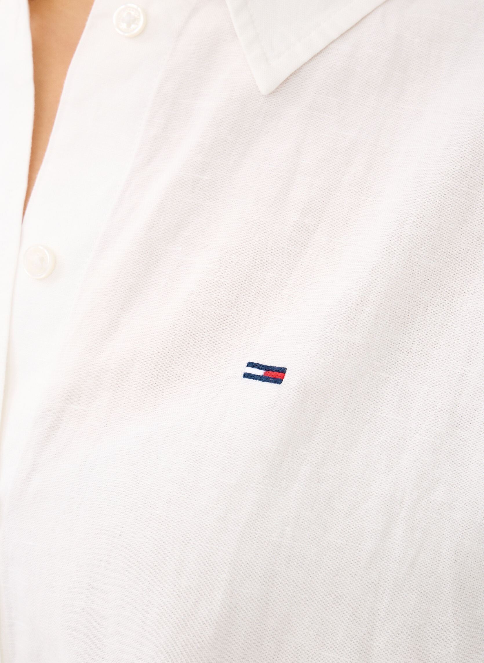 Chemises manches longues Tjw Rlx Linen Shirt DW0DW22209 femme blanc Tommy Jeans Chemises manches longues Tjw Rlx Linen Shirt DW0DW22209 femme blanc ECRU