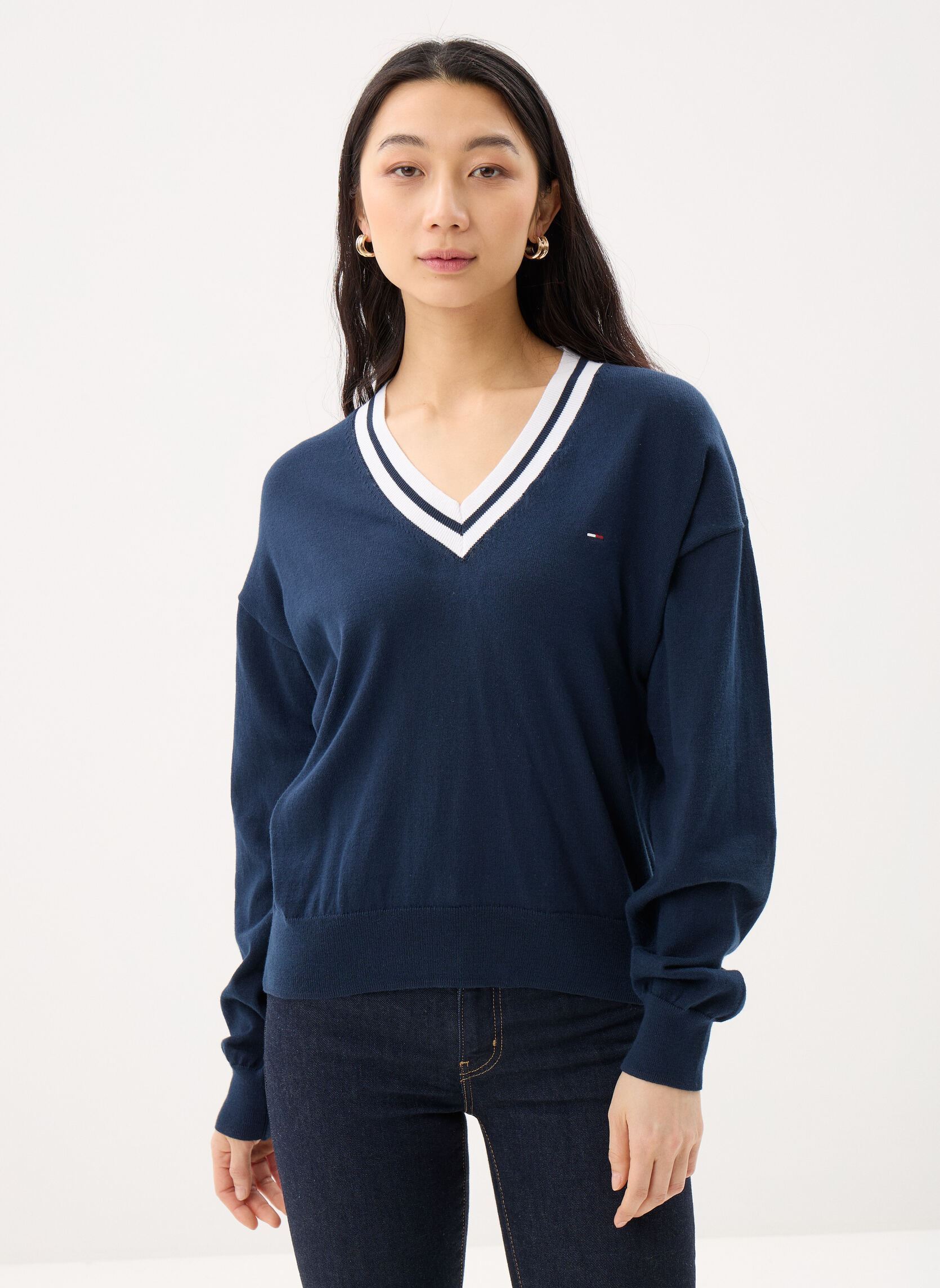 Pull Tommy Jeans dw0dw22778 EU - vue 2