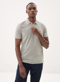 Polos Cotton Linen Pique R homme vert