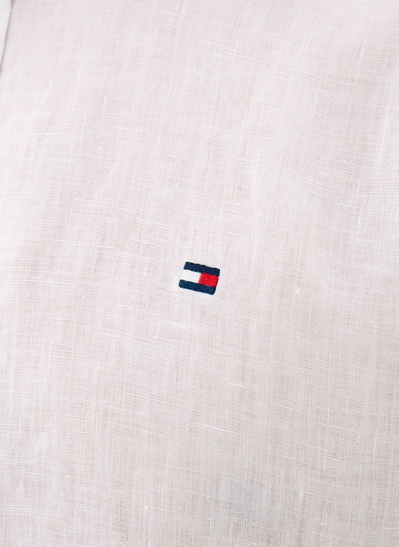 Hemden Pigment Dyed Li Soli MW0MW41530 herren weiß Tommy Hilfiger Hemden Pigment Dyed Li Soli MW0MW41530 herren weiß WHITE