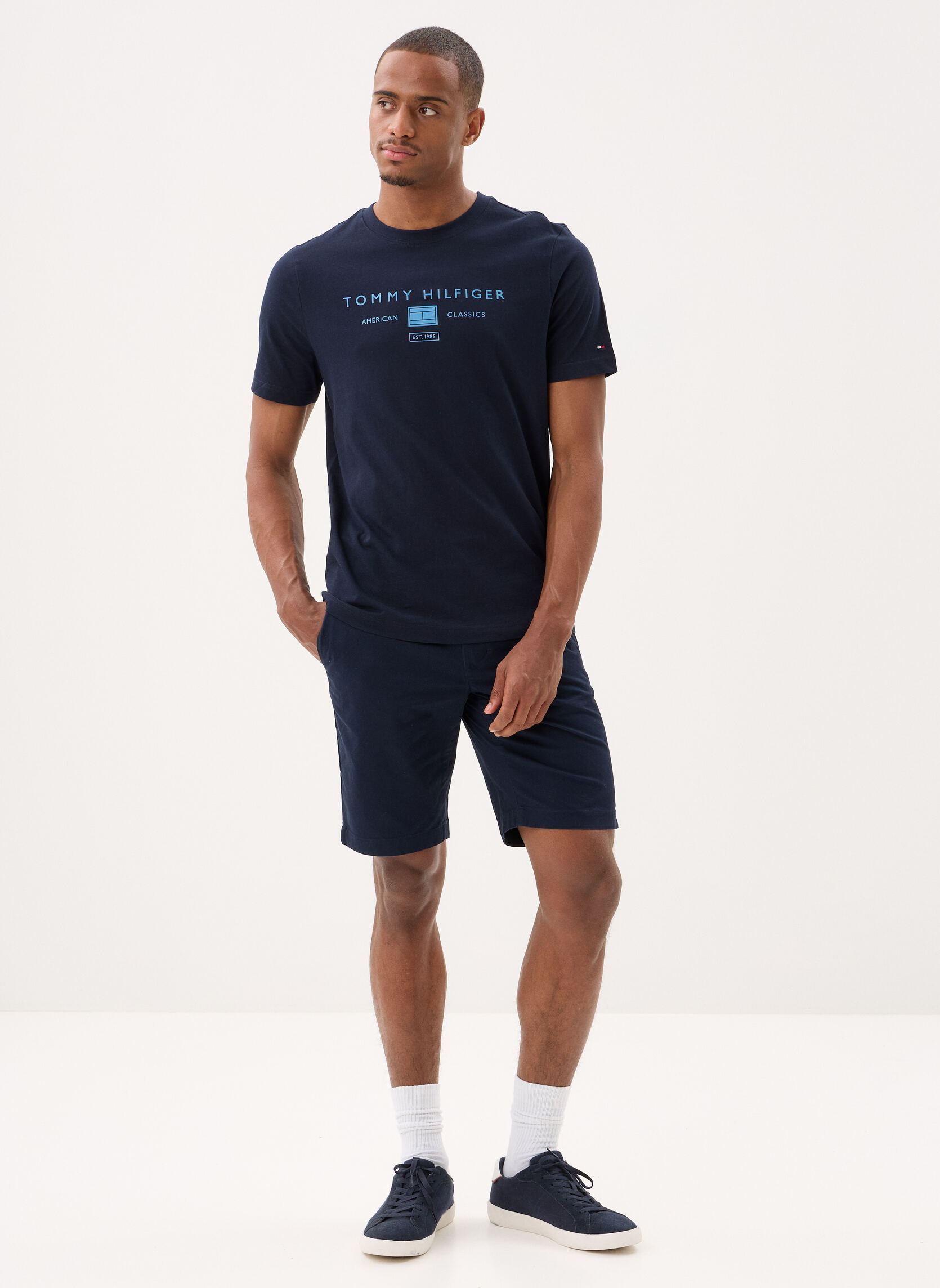 Shorts Denton 9.5 homme bleu Tommy Hilfiger Shorts Denton 9.5 homme bleu DESERT SKY