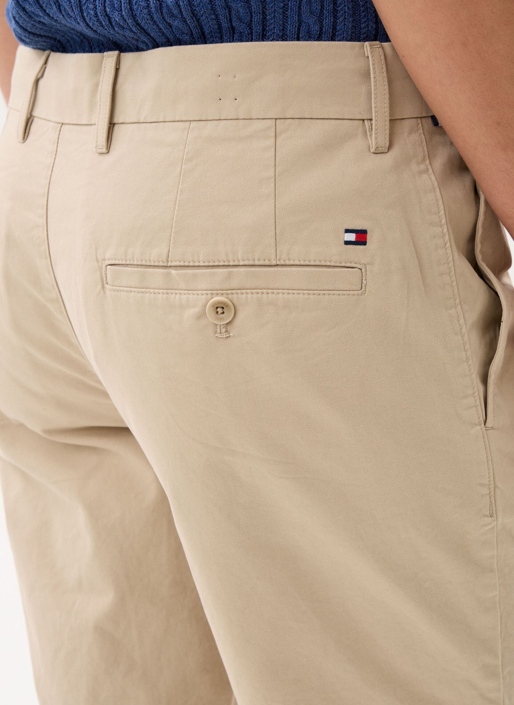 Shorts Denton 9.5 Inc Ess T herren beige Tommy Hilfiger Shorts Denton 9.5 Inc Ess T herren beige SANDALWOOD