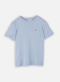 Tee-shirts manches courtes Slim Cody C-Nk Ss femme bleu Tommy Hilfiger Tee-shirts manches courtes Slim Cody C-Nk Ss femme bleu BREEZY BLUE