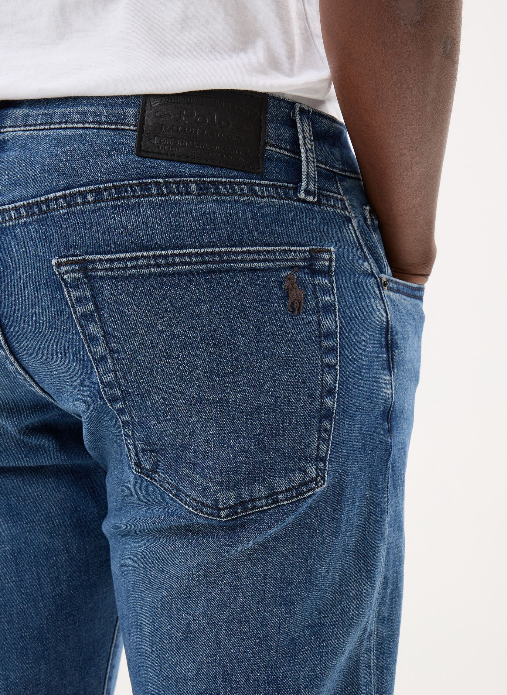 Jeans droit Jean Parkside Active fuselé stretch homme bleu Polo Ralph Lauren Jeans droit Jean Parkside Active fuselé stretch homme bleu HADRIAN