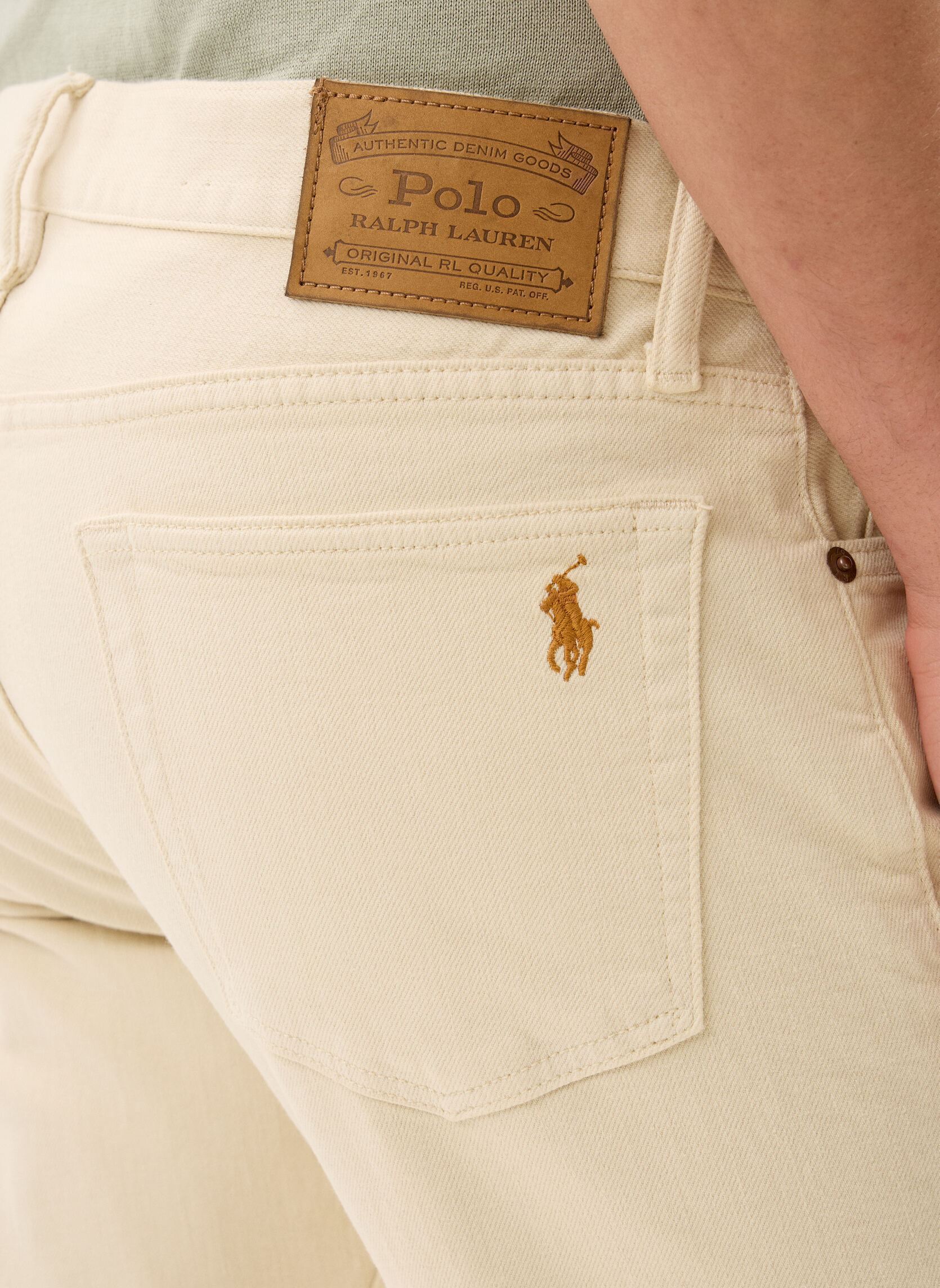 Slim Fit und Skinny Jeans Jean slim stretch Sullivan poney Polo herren weiß Polo Ralph Lauren Slim Fit und Skinny Jeans Jean slim stretch Sullivan poney Polo herren weiß HDN ANDOVER CREAM