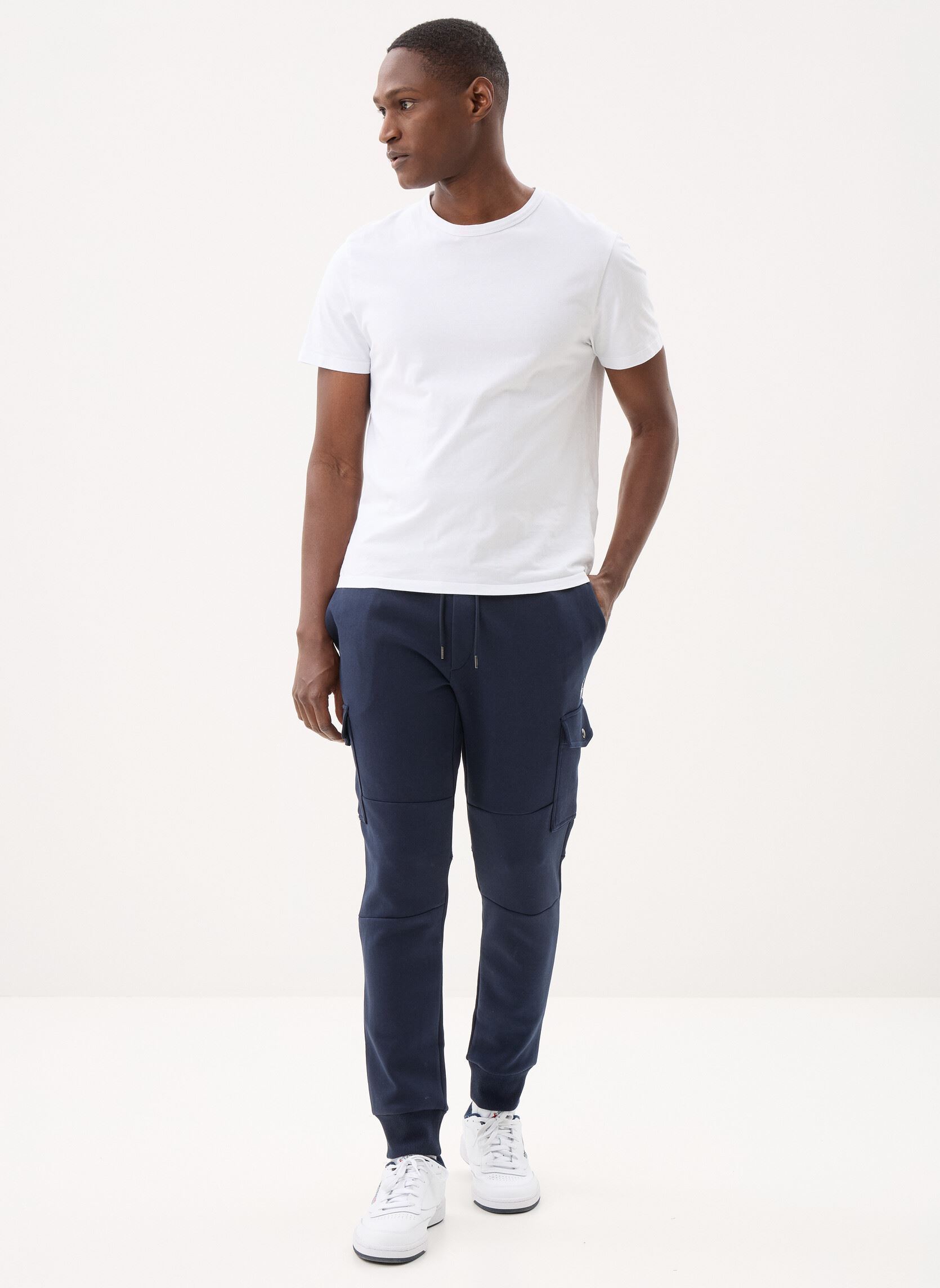 Joggingbroeken Pantalon de jogging cargo 710980340 heren blauw Polo Ralph Lauren Joggingbroeken Pantalon de jogging cargo 710980340 heren blauw AVIATOR NAVY/C1730