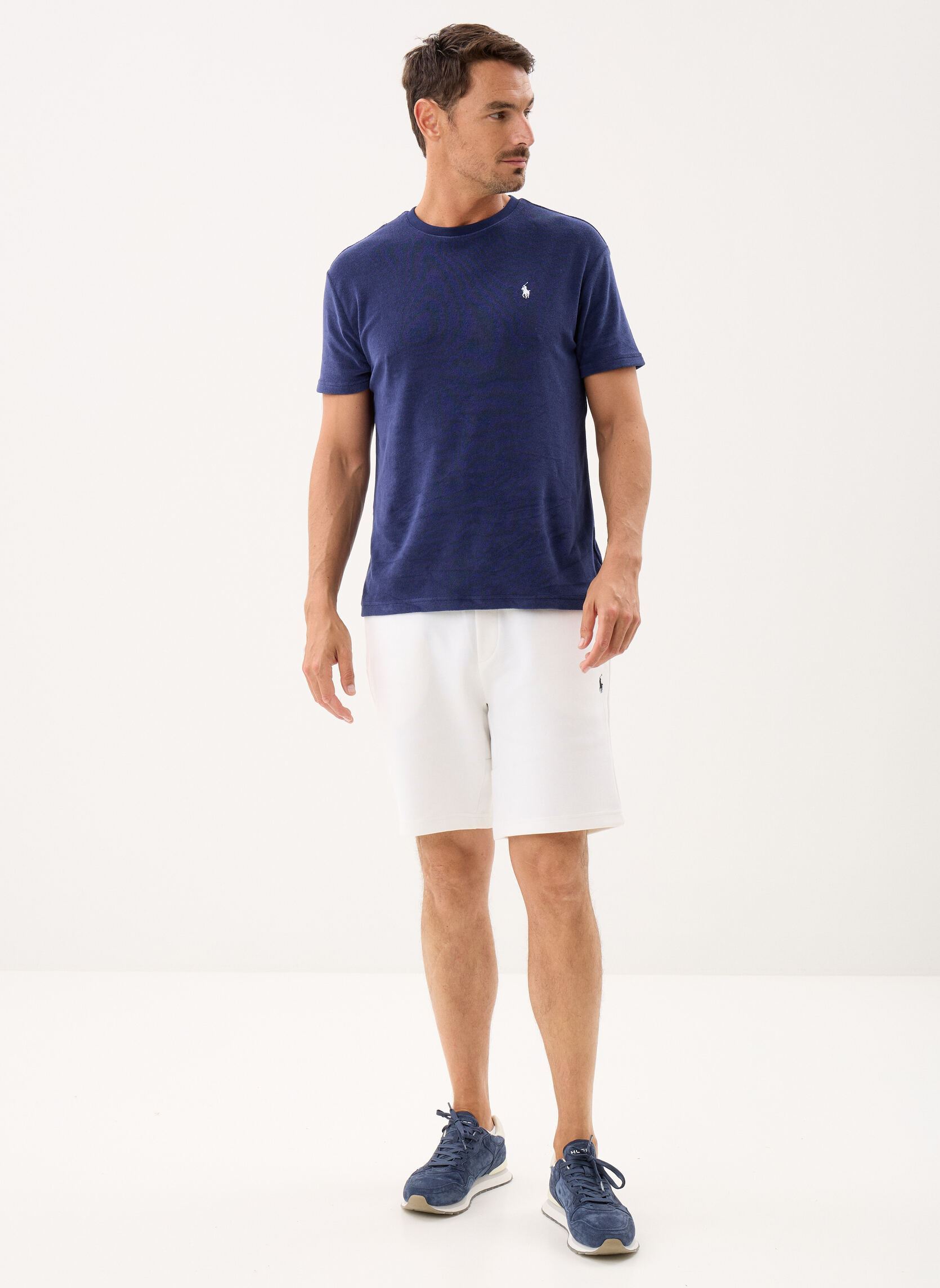 Tee-shirts T-shirt en jersey à col rond 710A12492 homme bleu Polo Ralph Lauren Tee-shirts T-shirt en jersey à col rond 710A12492 homme bleu NEWPORT NAVY