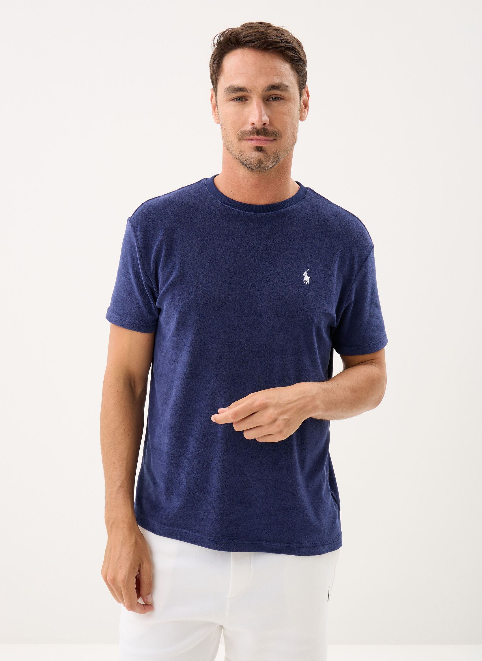 Vêtements Polo Ralph Lauren T shirt en jersey à col rond 710A12492 pour Homme