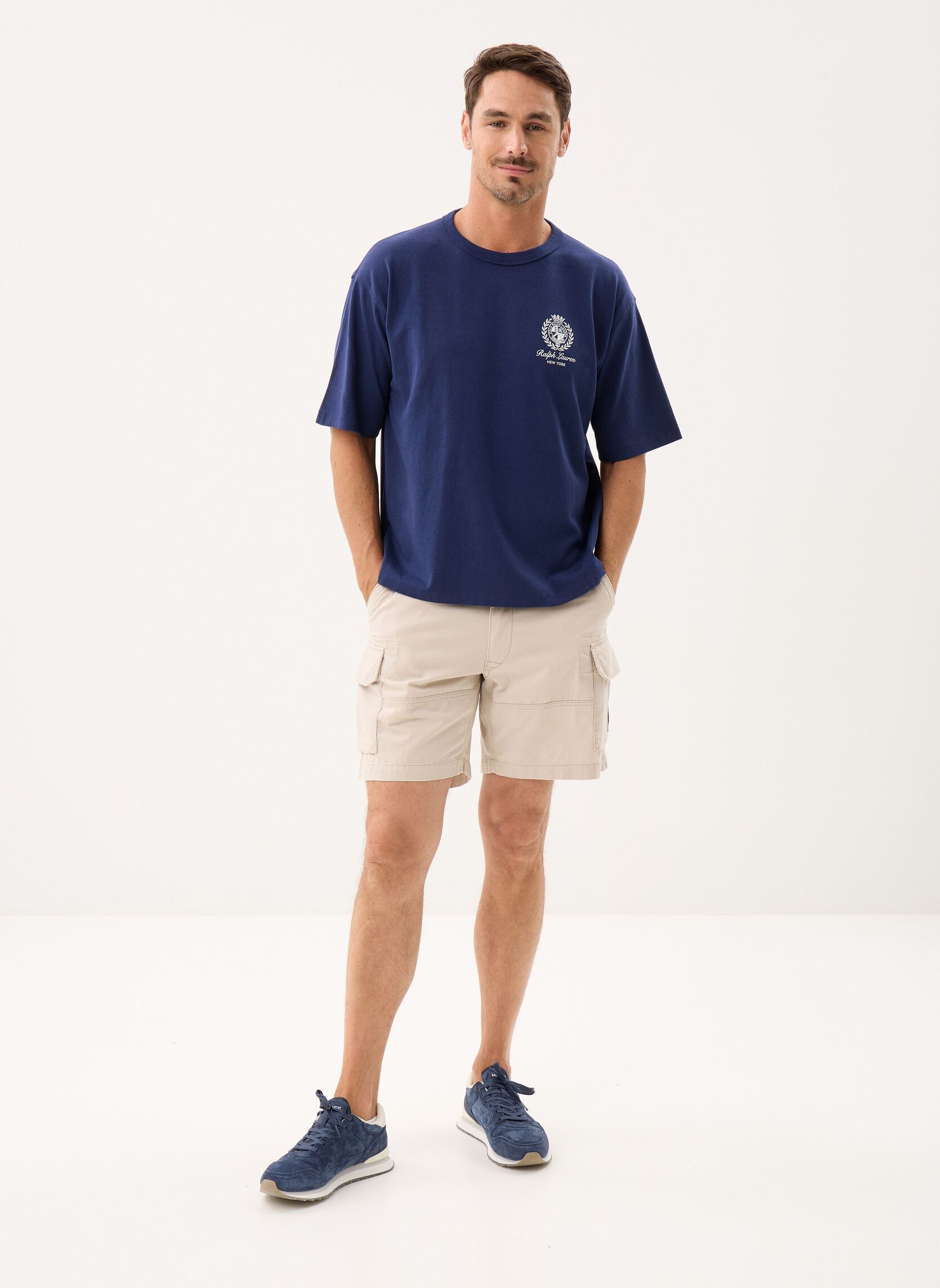 T-Shirts T-shirt Relaxed Fit à motif en jersey herren blau Polo Ralph Lauren T-Shirts T-shirt Relaxed Fit à motif en jersey herren blau NEWPORT NAVY