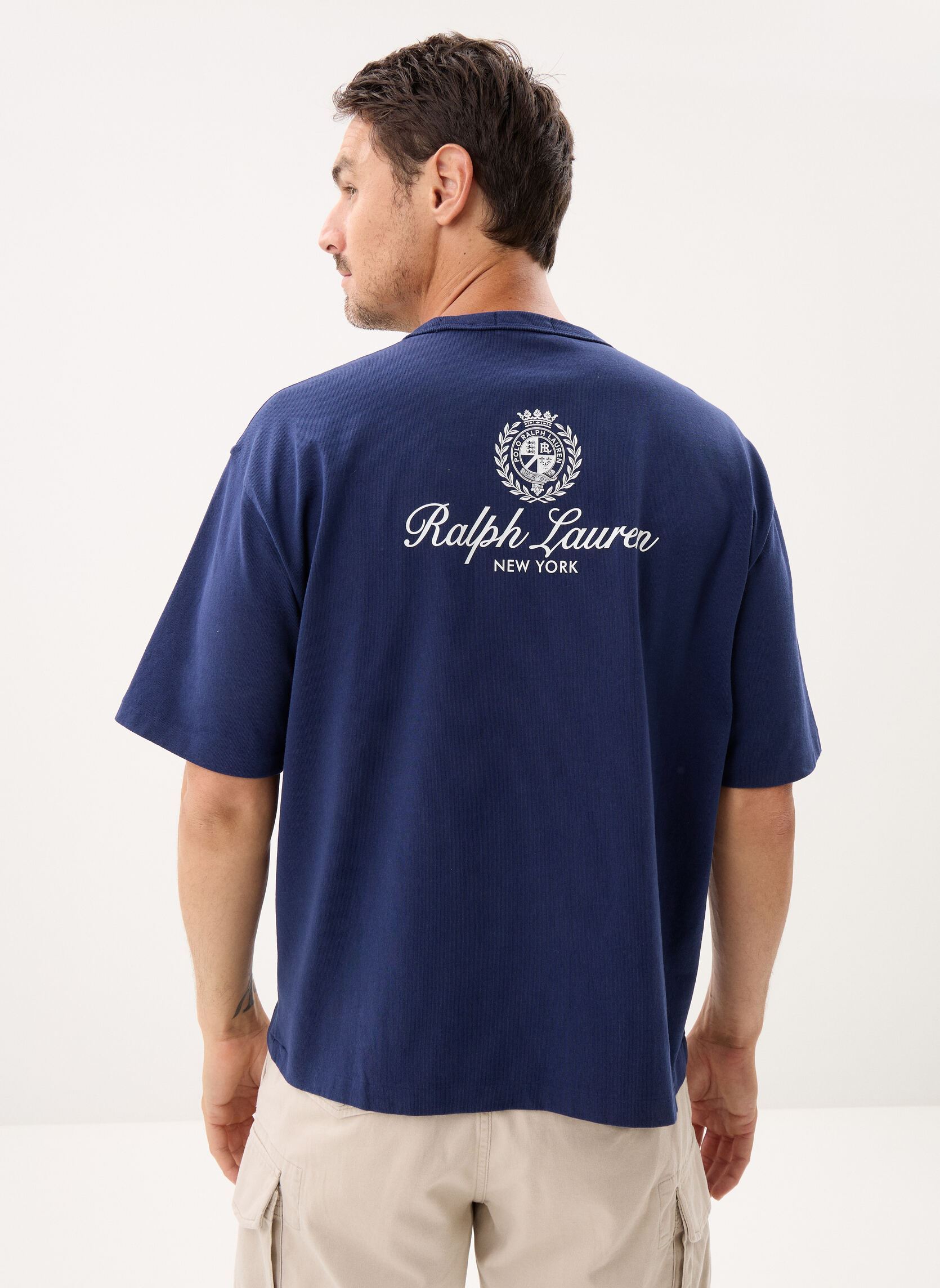 T-Shirts T-shirt Relaxed Fit à motif en jersey herren blau Polo Ralph Lauren T-Shirts T-shirt Relaxed Fit à motif en jersey herren blau NEWPORT NAVY