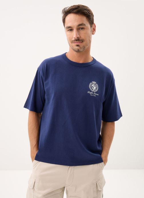 Polo Ralph Lauren T-shirts T-shirt Relaxed Fit à motif en jersey heren blauw