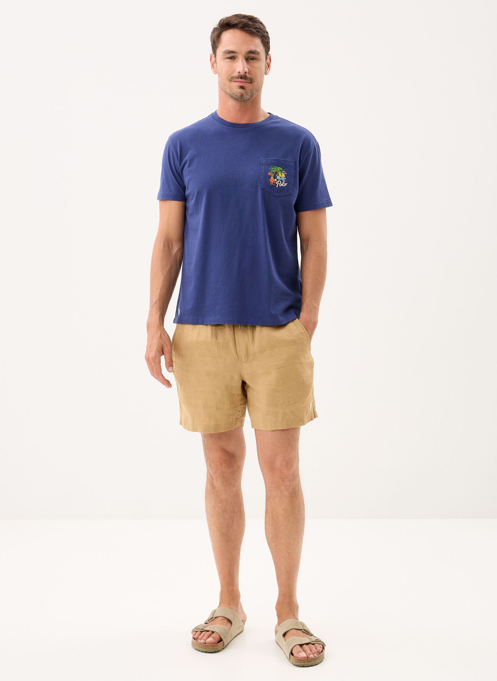 T-Shirts T-shirt Polo Bear en Jersey herren blau Polo Ralph Lauren T-Shirts T-shirt Polo Bear en Jersey herren blau DARK COBALT
