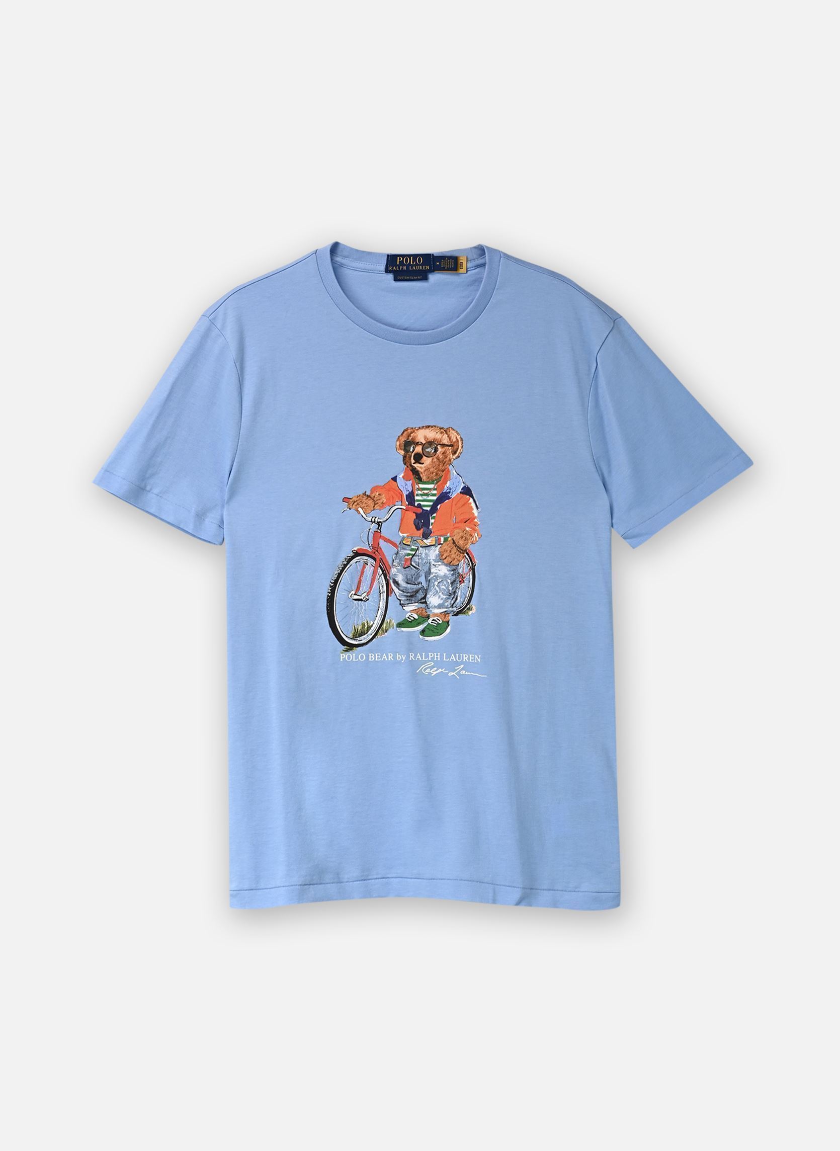 Tee-shirts T-shirt Polo Bear en Jersey 710B16612 homme bleu Polo Ralph Lauren Tee-shirts T-shirt Polo Bear en Jersey 710B16612 homme bleu AUSTIN BLUE- SUMMER BEAR
