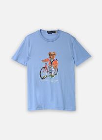 Tee-shirts T-shirt Polo Bear en Jersey 710B16612 homme blanc