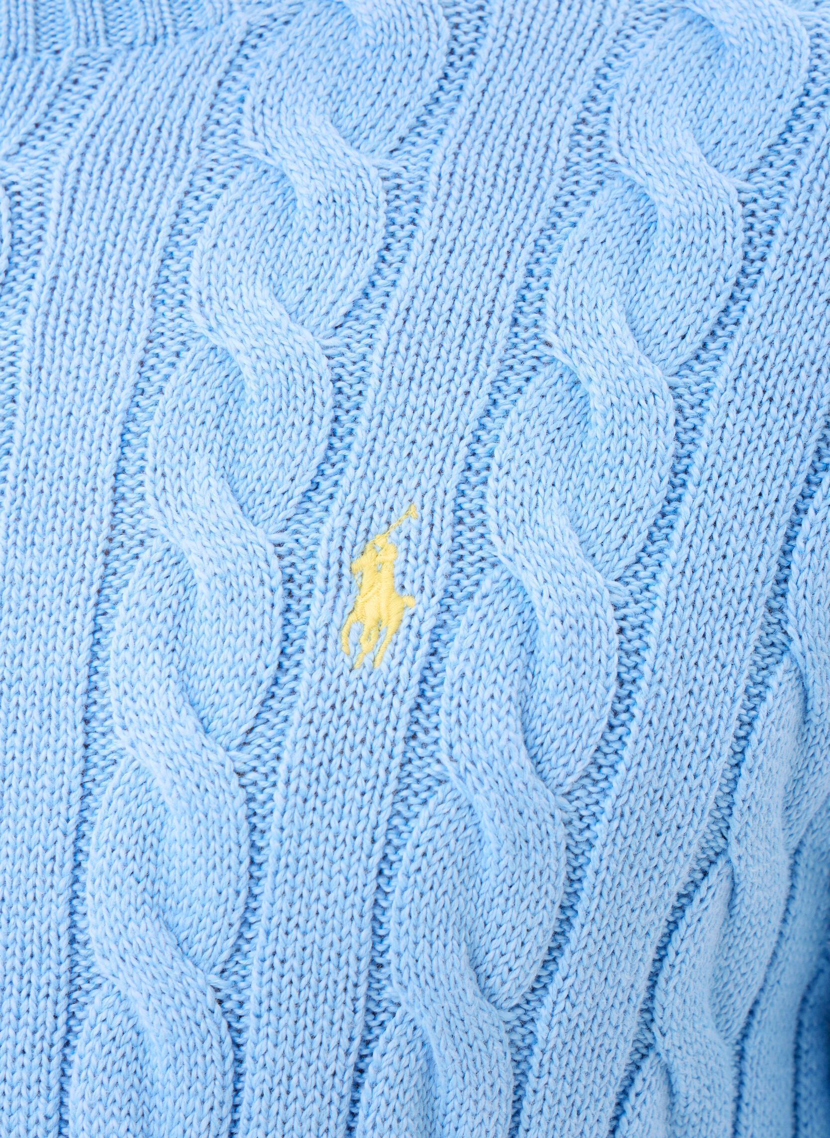 Pullover Pull en coton torsadé herren blau Polo Ralph Lauren Pullover Pull en coton torsadé herren blau AUSTIN BLUE
