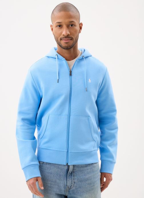 Polo Ralph Lauren Sweats zippés Sweat À Capuche En Maille Double 7108882 homme bleu