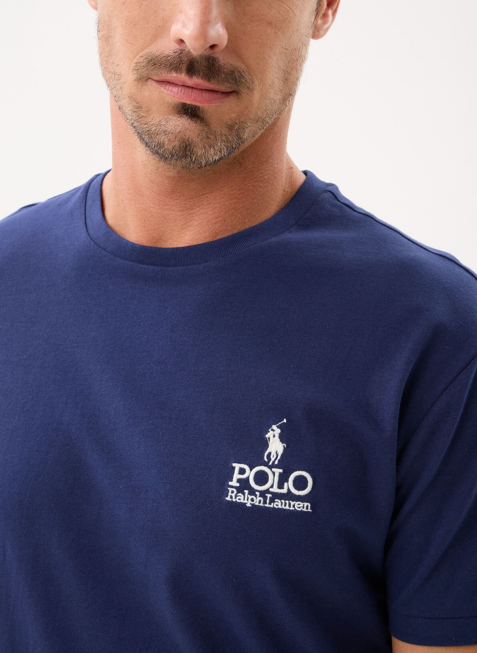 Tee-shirts T-shirt Classic Fit à logo en jersey homme bleu Polo Ralph Lauren Tee-shirts T-shirt Classic Fit à logo en jersey homme bleu NEWPORT NAVY