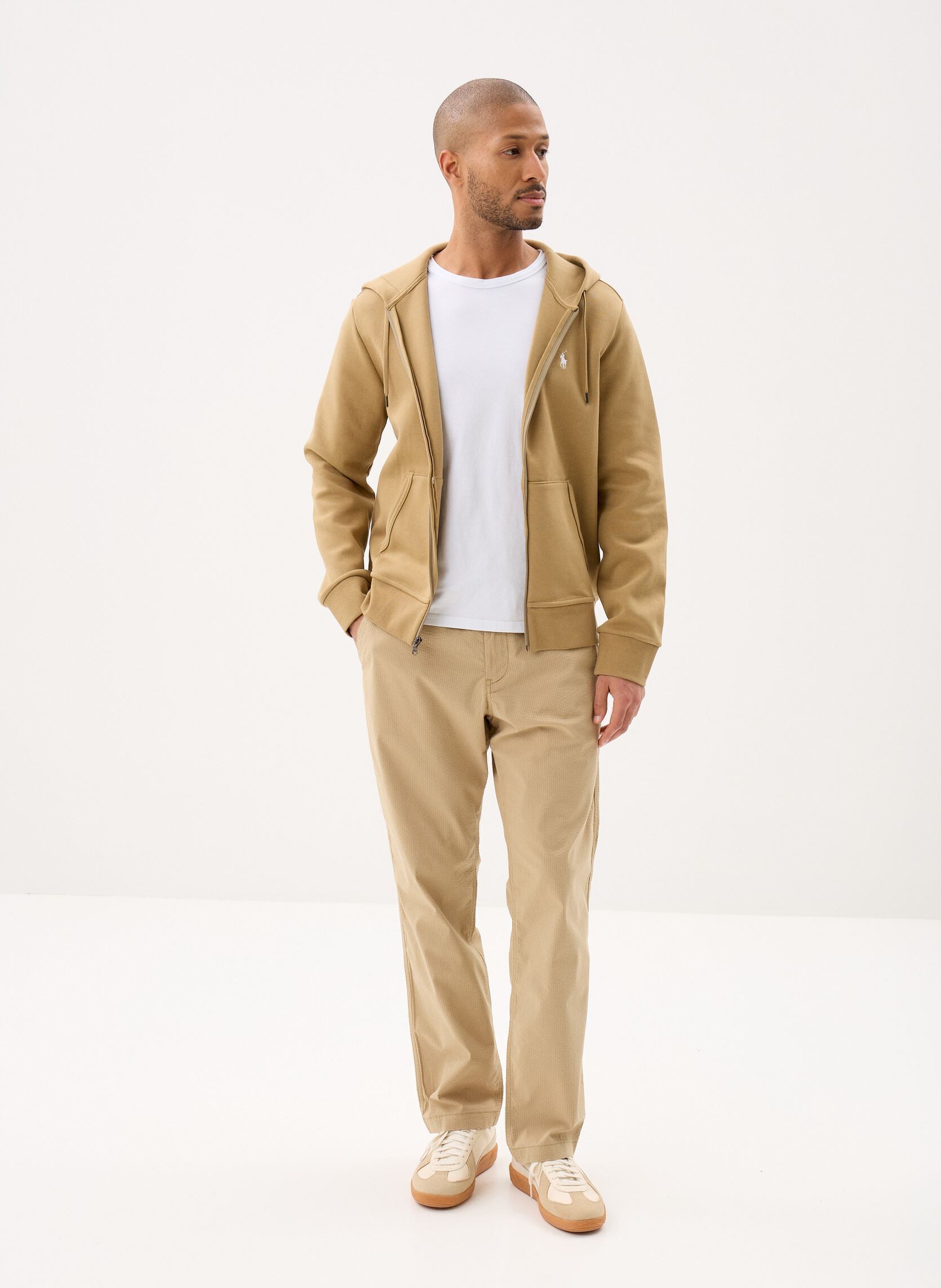 Rechte broeken Pantalon en coton stretch heren beige Polo Ralph Lauren Rechte broeken Pantalon en coton stretch heren beige Coastal Beige/Rl Khaki Multi