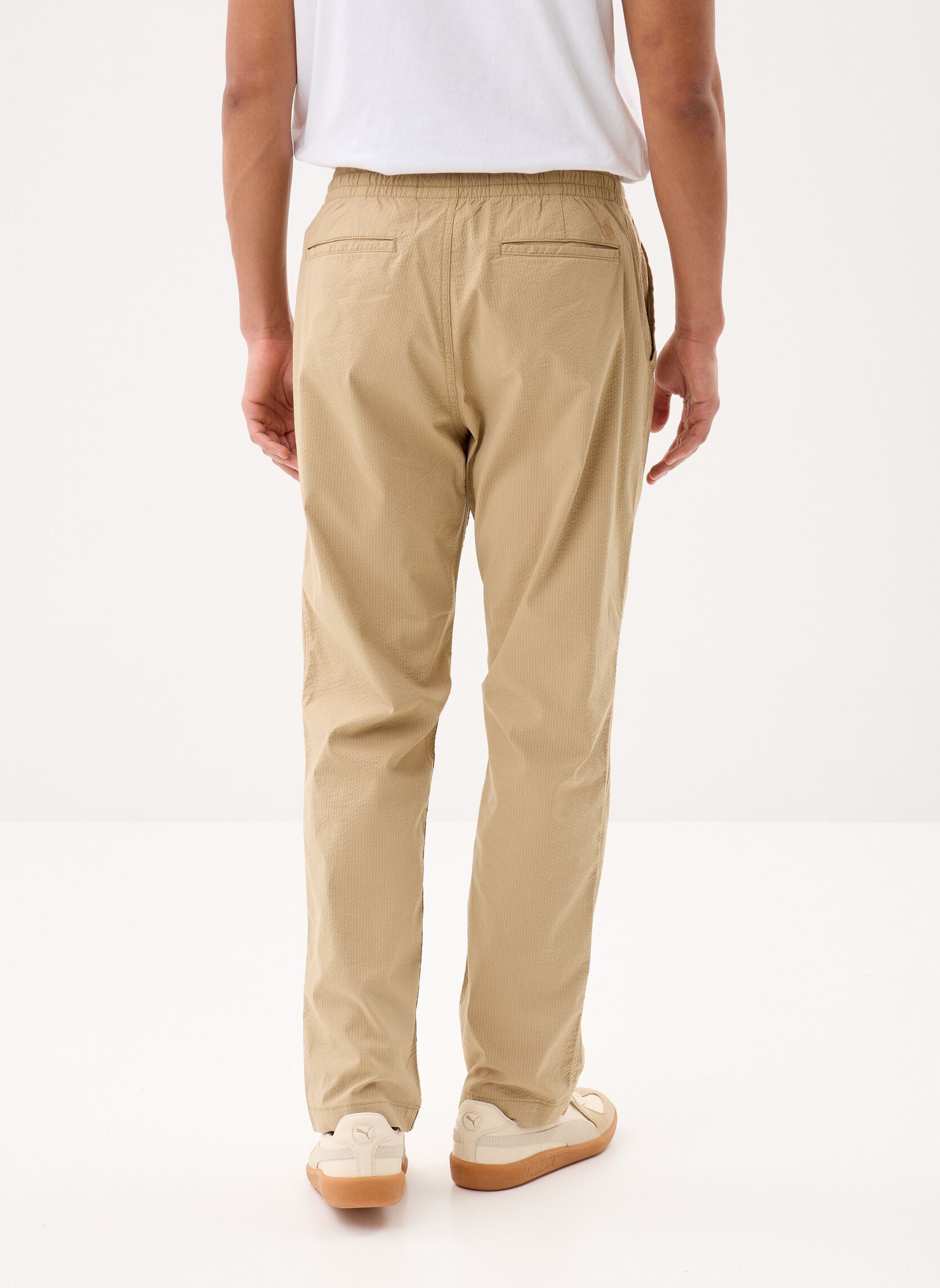 Rechte broeken Pantalon en coton stretch heren beige Polo Ralph Lauren Rechte broeken Pantalon en coton stretch heren beige Coastal Beige/Rl Khaki Multi
