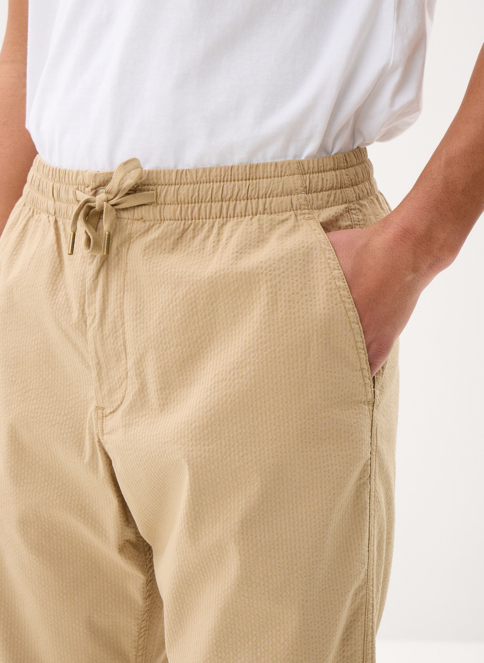 Rechte broeken Pantalon en coton stretch heren beige Polo Ralph Lauren Rechte broeken Pantalon en coton stretch heren beige Coastal Beige/Rl Khaki Multi