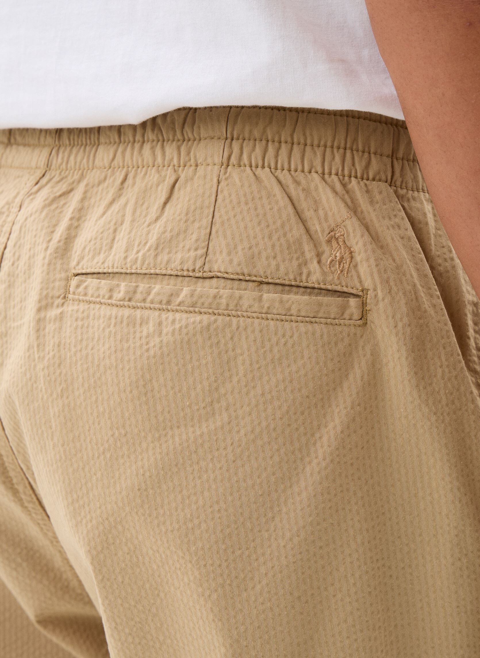 Rechte broeken Pantalon en coton stretch heren beige Polo Ralph Lauren Rechte broeken Pantalon en coton stretch heren beige Coastal Beige/Rl Khaki Multi
