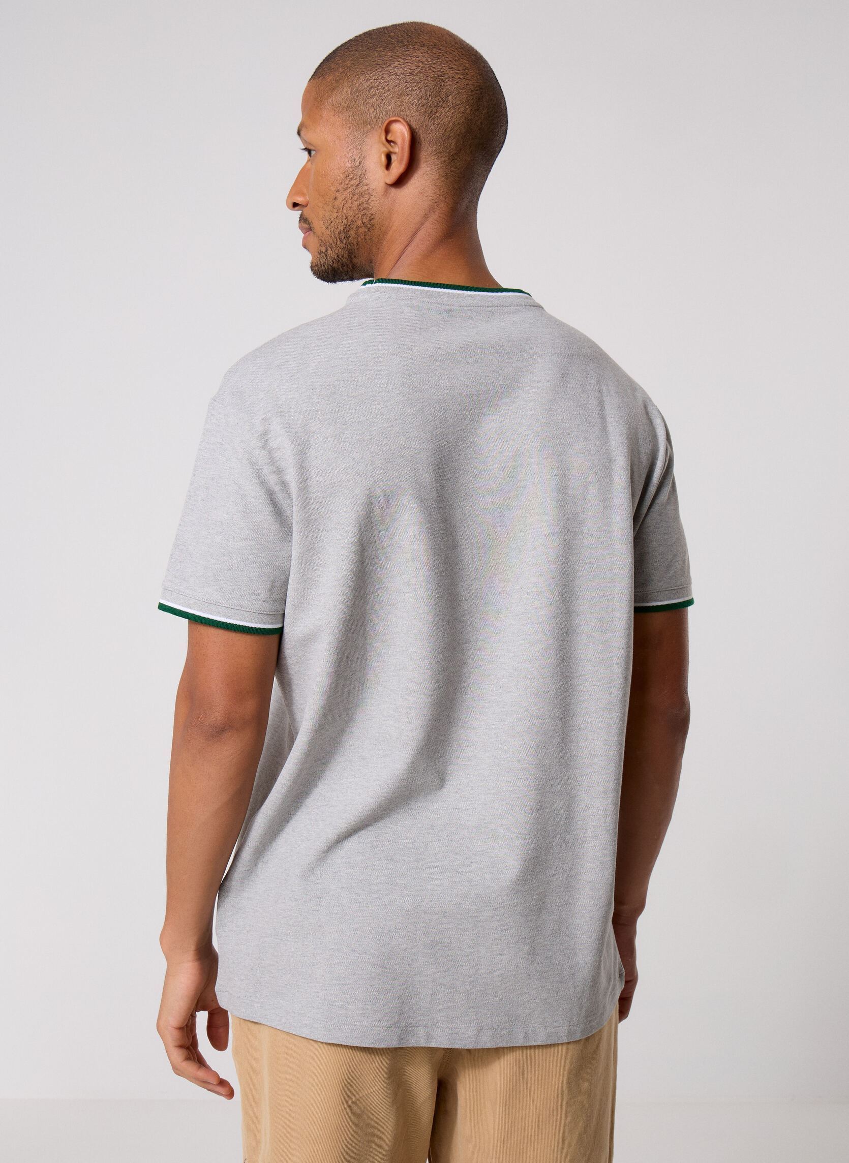 Tee-shirts T-shirt Classic Fit en piqué stretch homme gris Polo Ralph Lauren Tee-shirts T-shirt Classic Fit en piqué stretch homme gris SPRING HEATHER/C5999