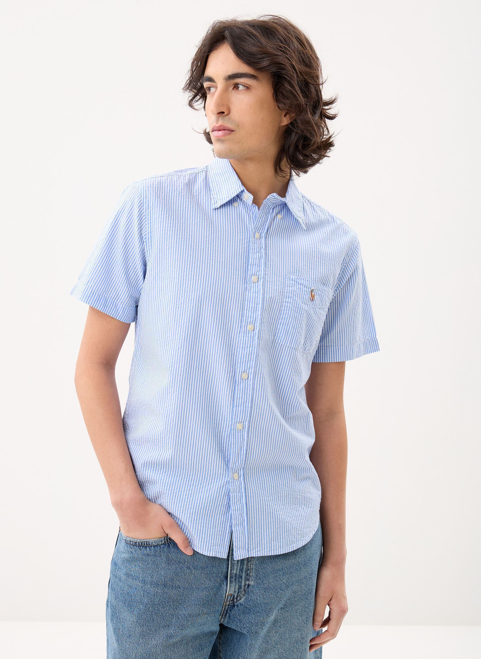 Chemise en seersucker Custom Fit by Polo Ralph Lauren