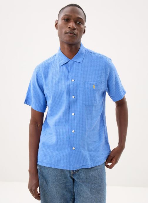 Polo Ralph Lauren Hemden Chemise seersucker en lin herren blau