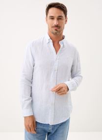 Hemden Chemise en lin 710B15594 heren wit