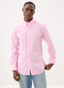 Hemden Chemise Custom Fit en popeline stretch heren roze