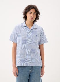 Chemises Chemise en coton à motifs homme bleu Polo Ralph Lauren Chemises Chemise en coton à motifs homme bleu 7149 PATCHWORK BLUES