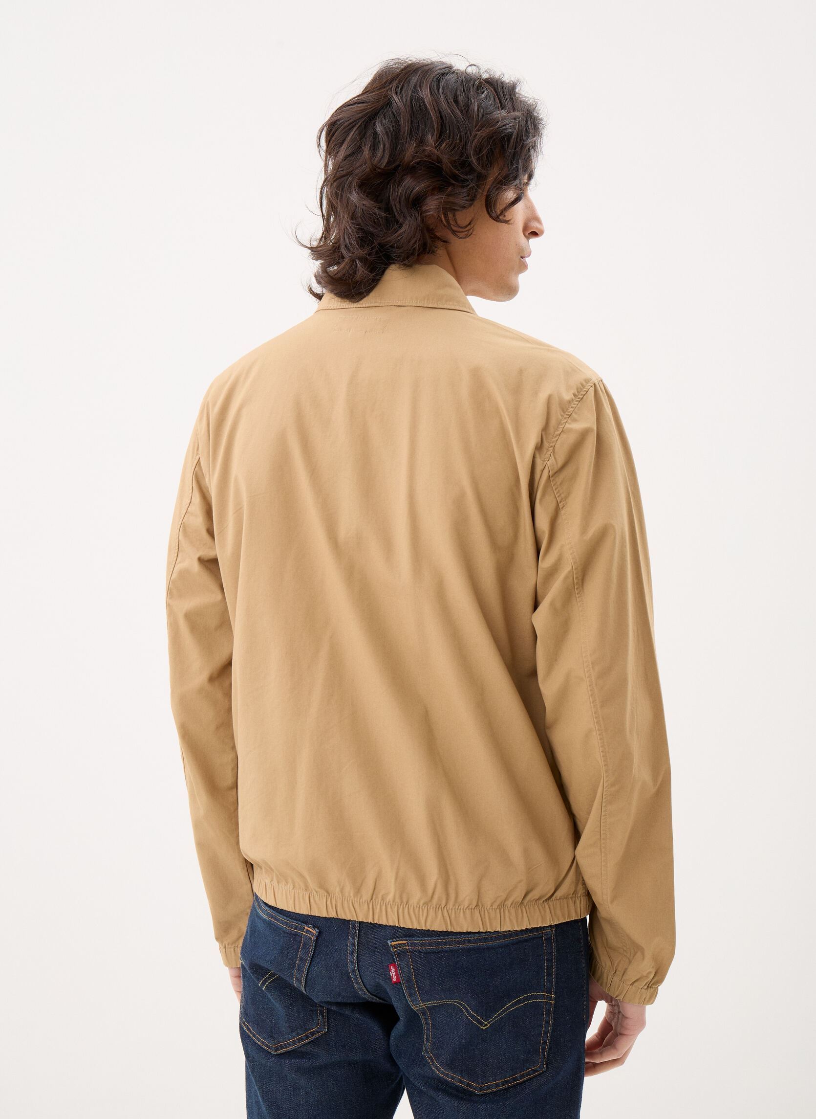 Windbreaker / Windjacken La veste Bayport en popeline herren beige Polo Ralph Lauren Windbreaker / Windjacken La veste Bayport en popeline herren beige CAFE TAN