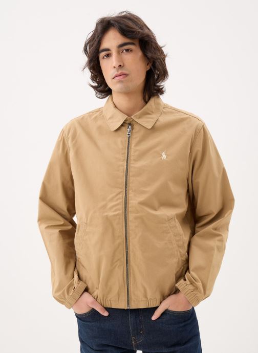 Polo Ralph Lauren Vestes coupe-vents La veste Bayport en popeline homme beige
