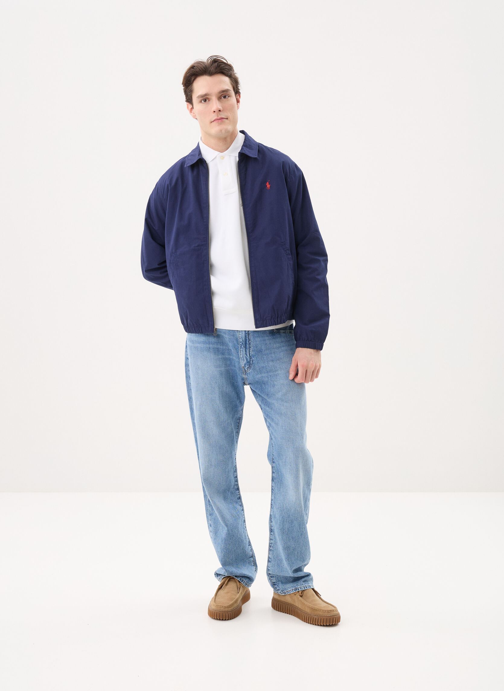 Windbreaker / Windjacken La veste Bayport en popeline herren blau Polo Ralph Lauren Windbreaker / Windjacken La veste Bayport en popeline herren blau NEWPORT NAVY