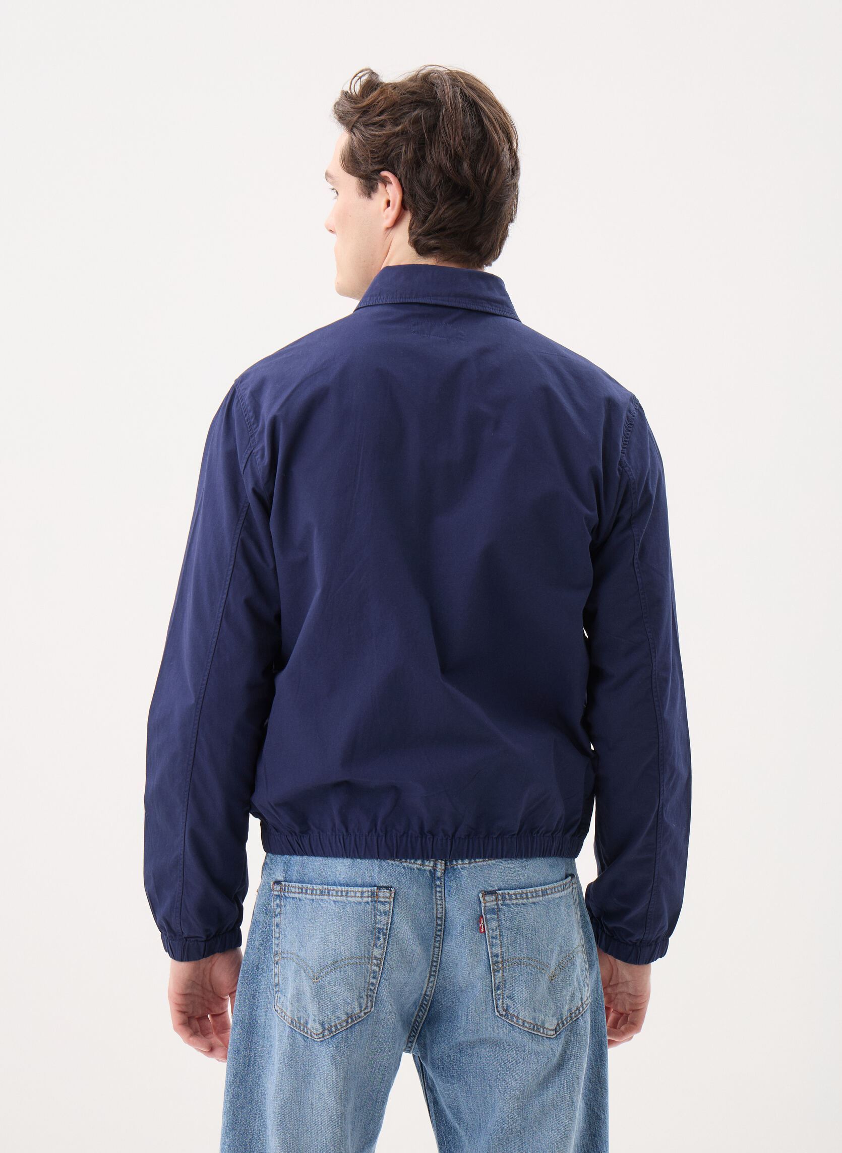 Windbreaker / Windjacken La veste Bayport en popeline herren blau Polo Ralph Lauren Windbreaker / Windjacken La veste Bayport en popeline herren blau NEWPORT NAVY