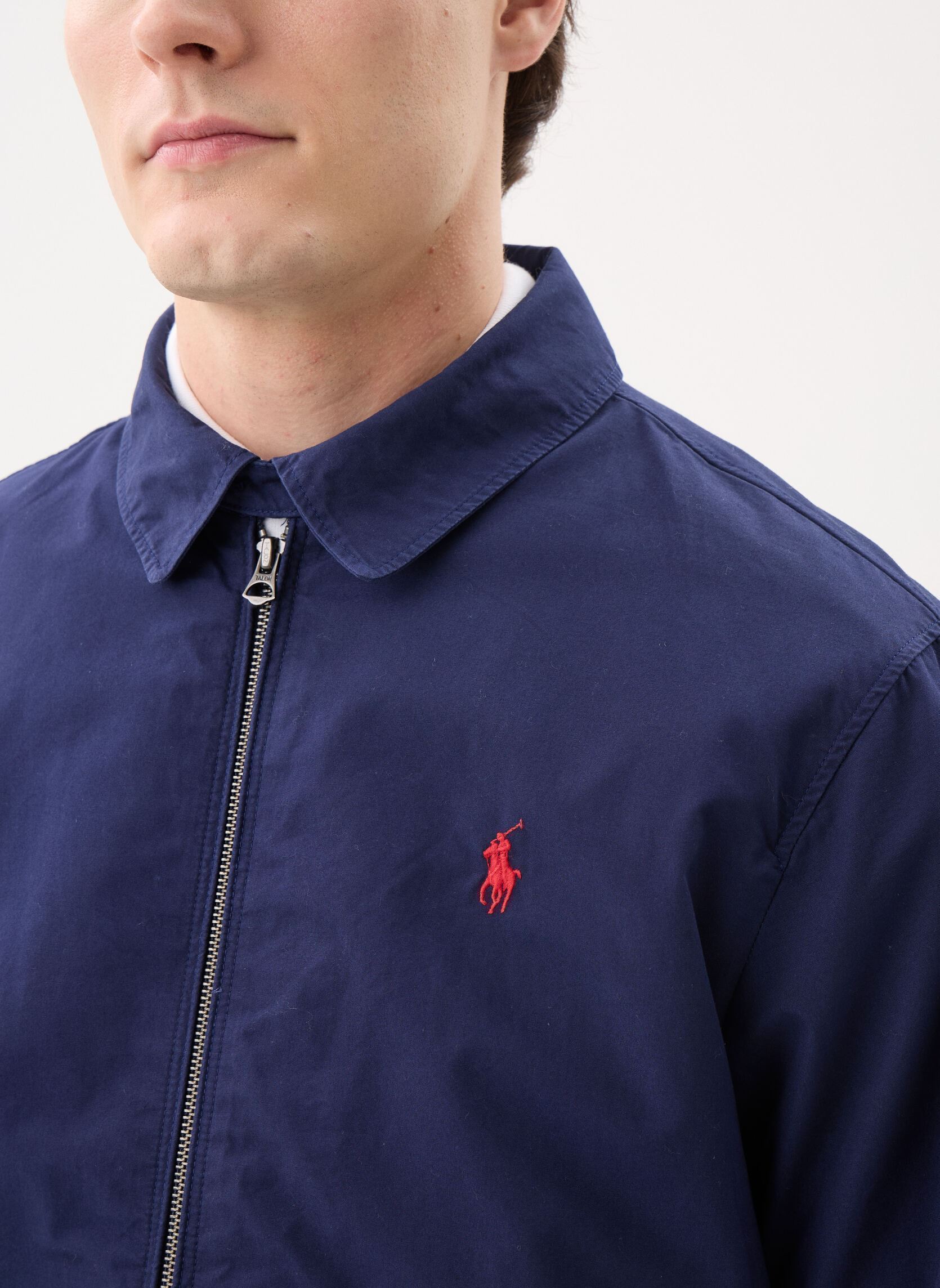 Windbreaker / Windjacken La veste Bayport en popeline herren blau Polo Ralph Lauren Windbreaker / Windjacken La veste Bayport en popeline herren blau NEWPORT NAVY