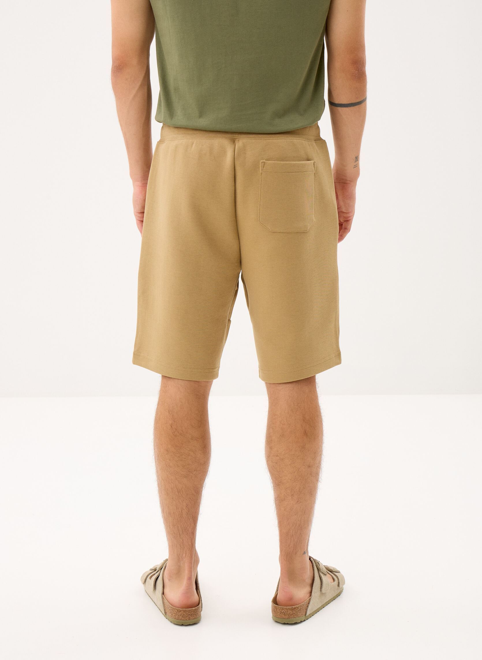 Shorts Short en maille double 23 cm herren beige Polo Ralph Lauren Shorts Short en maille double 23 cm herren beige DESERT TAN/C1730