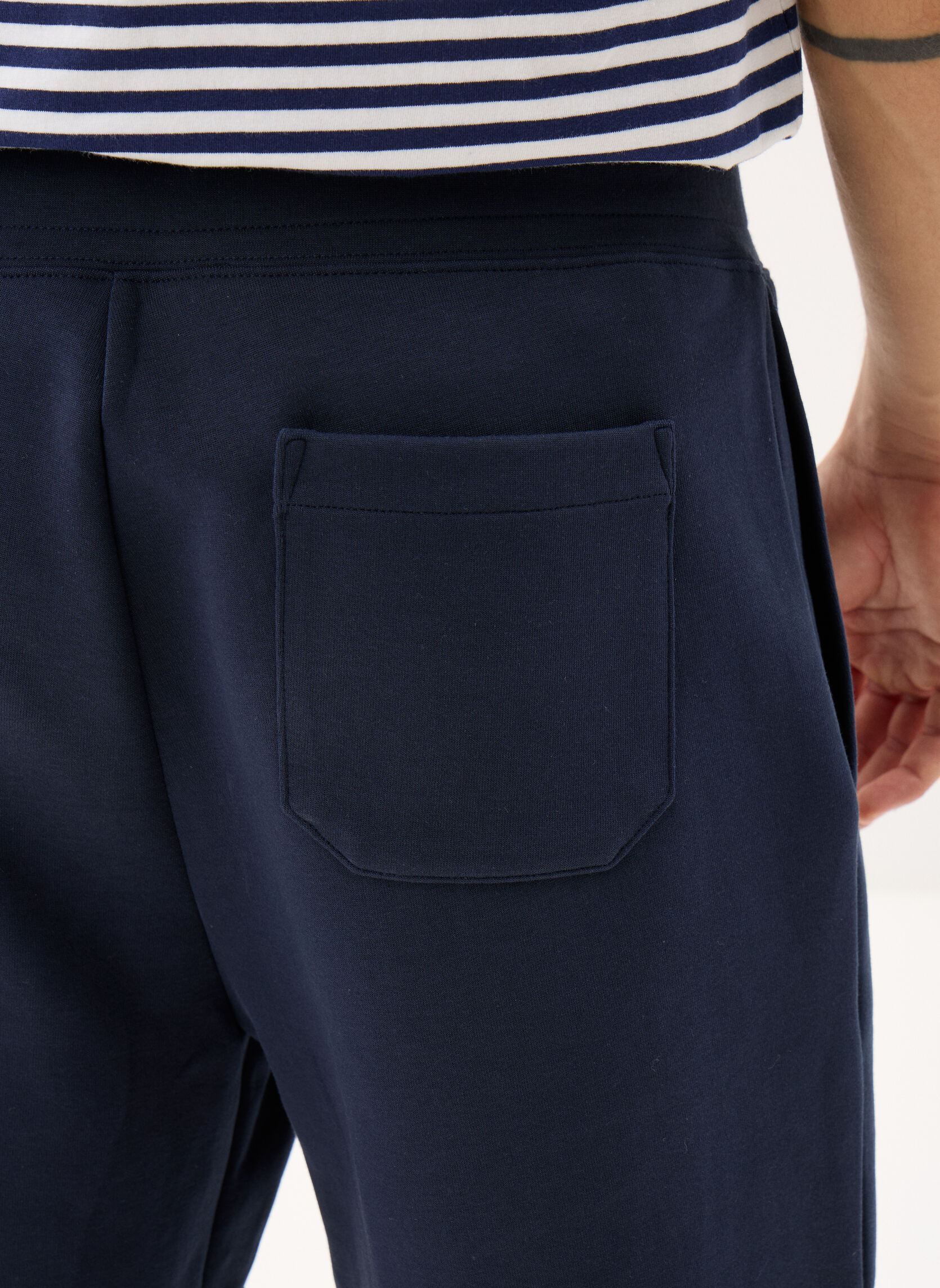 Shorts Short en maille double 23 cm homme bleu Polo Ralph Lauren Shorts Short en maille double 23 cm homme bleu AVIATOR NAVY/C1730