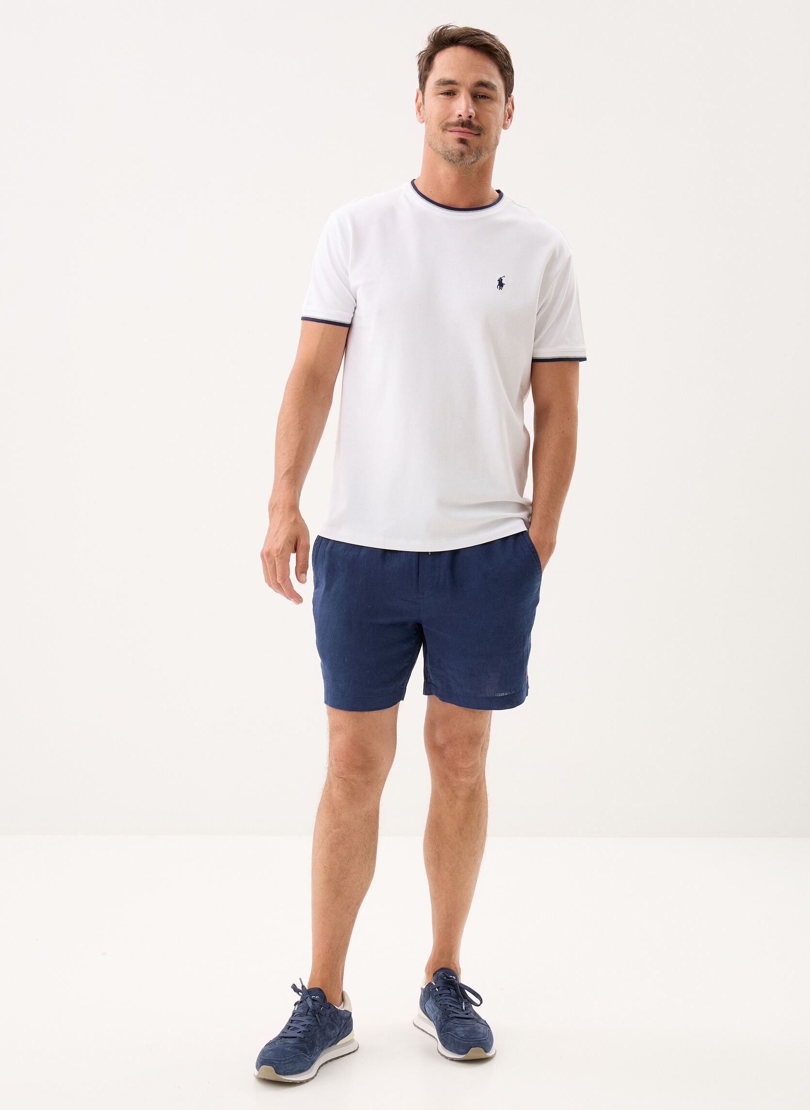 T-Shirts T-shirt Classic Fit en piqué stretch herren weiß Polo Ralph Lauren T-Shirts T-shirt Classic Fit en piqué stretch herren weiß WHITE/C7927
